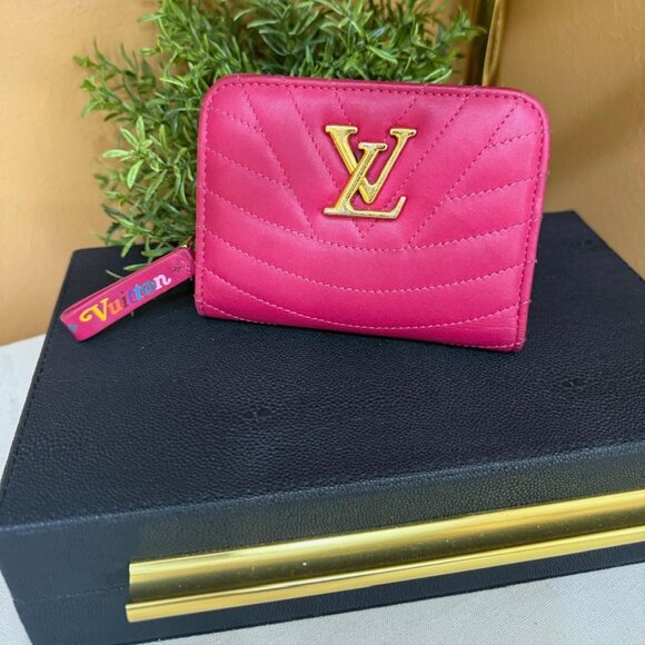 Louis Vuitton Handbags - Louis Vuitton Fuchsia Leather New Wave Compact Wallet